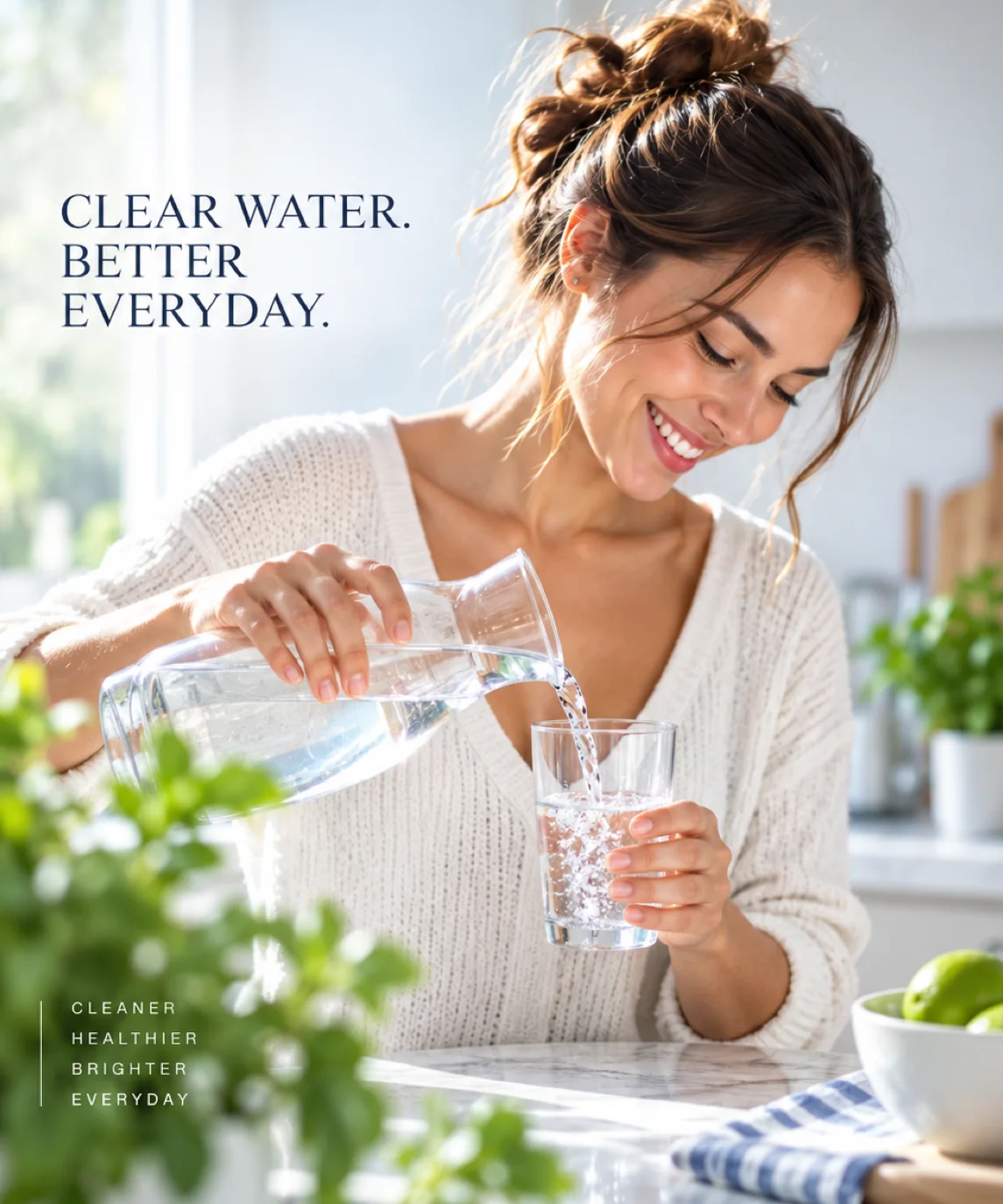 Aqua Crystalis banner — Clear water. Better everyday.