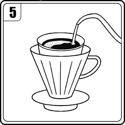 Step 5 – Pouring